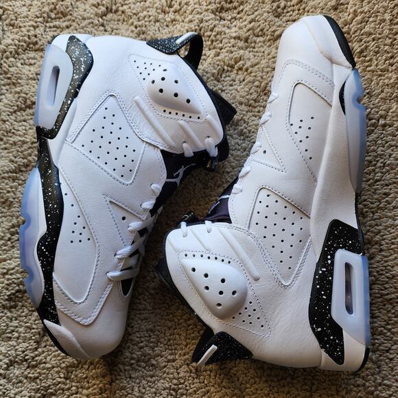 Air Jordan 6 Retro Reverse Oreo Brand New Sz 10 - Picture 1 of 9